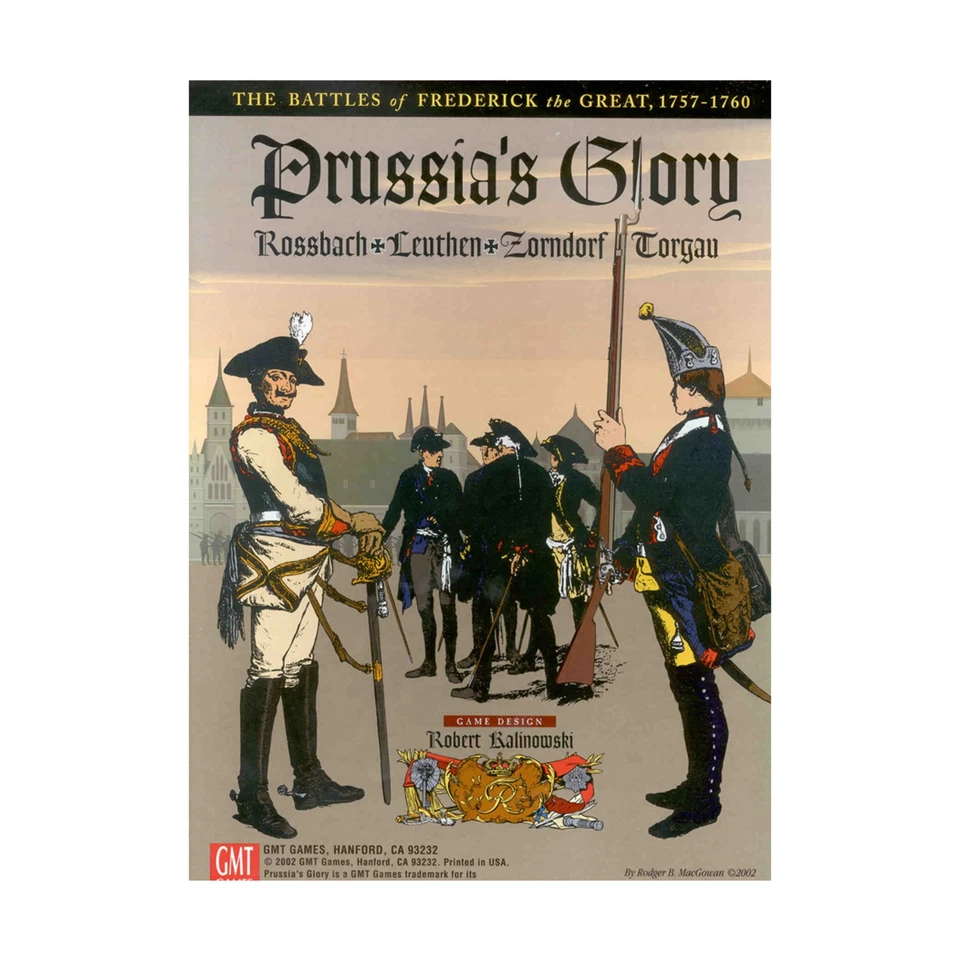 GMT Non-Série Jeux De Guerre Prusse's Glory I VG+/NM - Photo 1/1