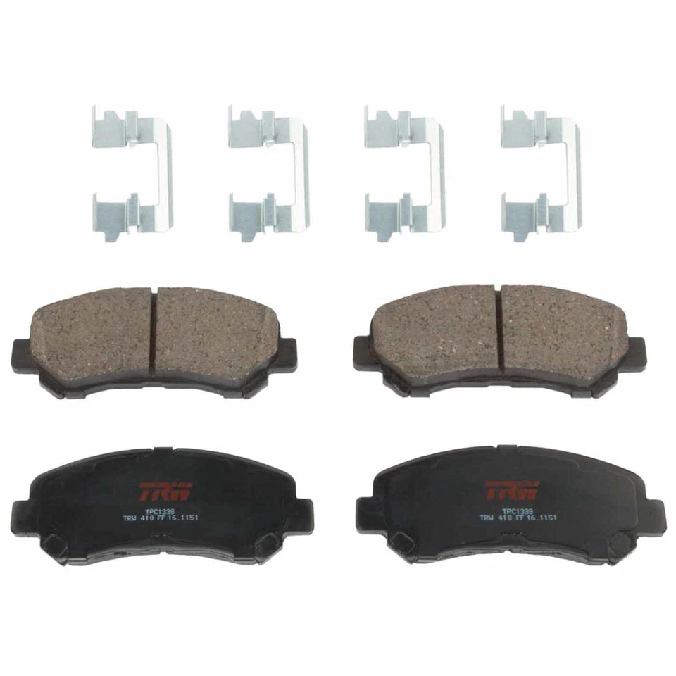 TXC1338 TRW Brake Pad Sets 2-Wheel Set Front for Nissan Rogue Select Kizashi — 第 1/1 张图片