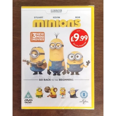 Minions DVD (2015) Sandra Bullock U cert - NEW SEALED  - Image 1 of 2