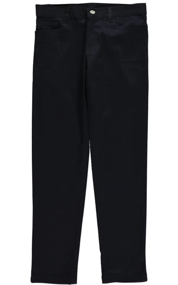 Galaxy Pencil Pants Girls Size 8 Black Cotton Blend Uniform Slim With 5-pockets - Image 1 of 3