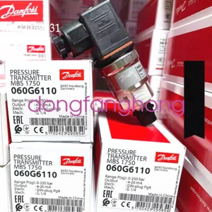 Danfoss Pressure Transmitter Sensor MBS1700 060G6110 0-250BAR FedEx or DHL / UPS - Picture 1 of 4
