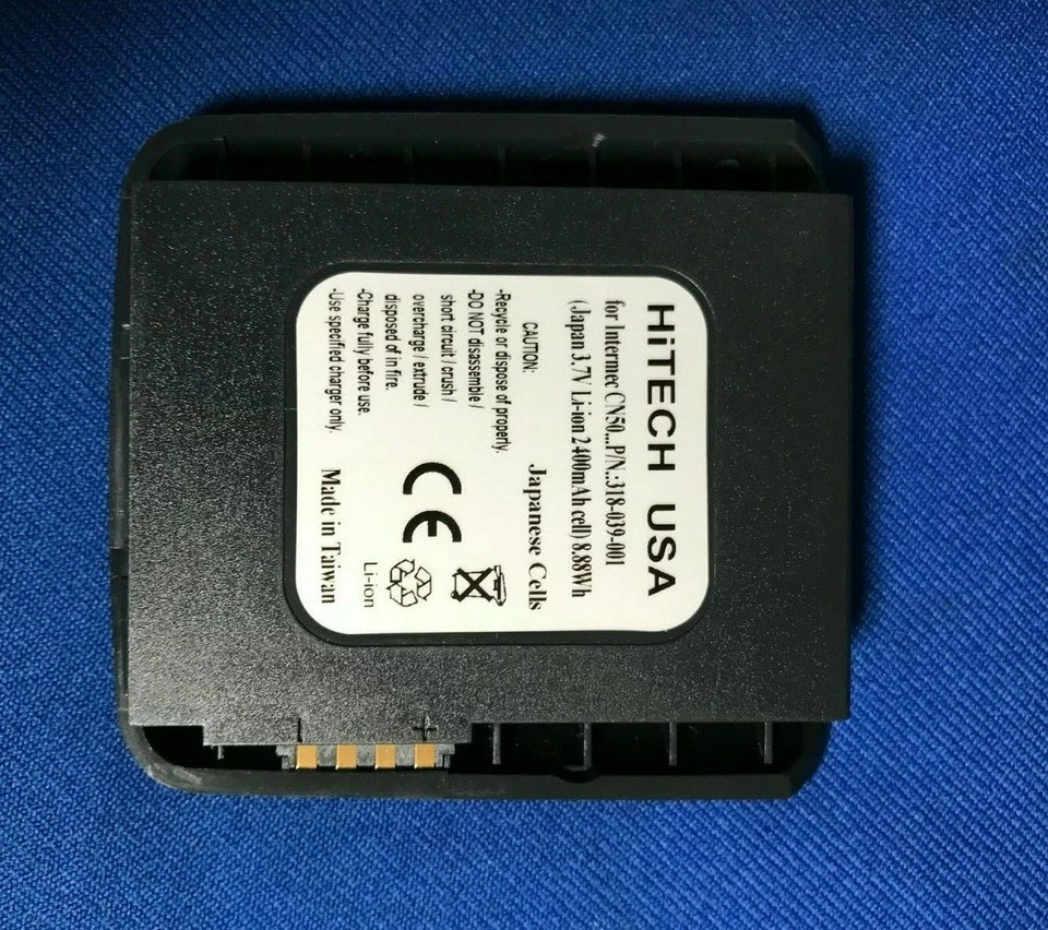 6 из Hitech Intermec/Honeywell CN50/51 P/N.:318-039-001*японский литий-ионный аккумулятор 2,4 Ач - Изображение 1 из 3