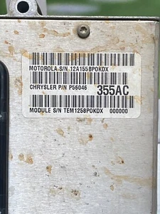 Módulo de control del motor PCM 56046355AC 1998 Dodge Ram 2500 3500 automático diésel 5,9 L - Imagen 1 de 3