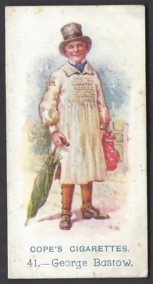 COPE - MUSIC HALL ARTISTES ("SERIES OF 50") - #41 GEORGE BASTOW - Image 1 of 2