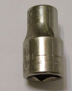 Craftsman 47501 7/16" 12 PT 1/2" Drive Socket G - Series USA - Picture 1 of 4
