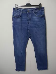 Denim Co. Men's Blue Straight Fit Jeans Waist 34" Leg 34" (K2146) - Picture 1 of 8