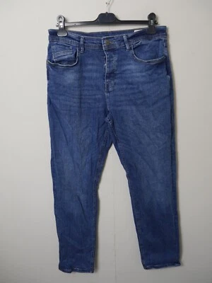 Jeans Denim Co. Para Hombre Azul Calce Recto Cintura 34" Pierna 34" (K2146) Foto 1 de 4
