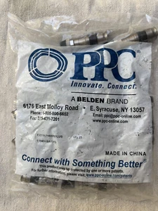 Pack OF 25 PPC BELDEN EX11N716WSPLUS Coaxial Compression Connector In - Outdoor - Picture 1 of 1