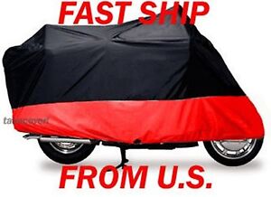 keeway cruiser 250 Motorcycle Cover QQ XL RED/Black