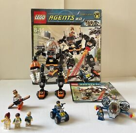 Lego Agents 2.0 8970 Robo- Attack- 100% Complete with manual and box
