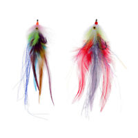 2 x Fish Skull River Creature Fly Fishing Flies For Trout Bass Salmon Pike