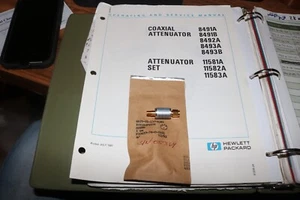 NOS Hewlett Packard 8493A coaxial attenuator 10Db to 12.4 GHZ - Picture 1 of 8