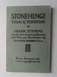 STONEHENGE TODAY & YESTERDAY by FRANK STEVENS 1936 - Imagen 1 de 8