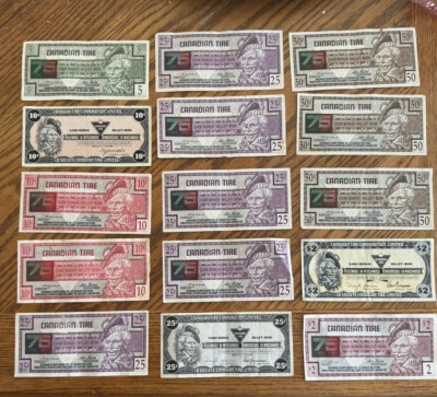Dinero para neumáticos canadienses raro 75 aniversario Foto 1 de 4