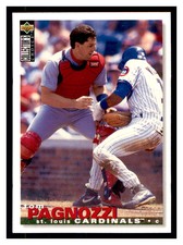 1995 Collector's Choice #193 TOM PAGNOZZI St. Louis Cardinals ~D3B
