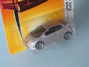 Matchbox Honda Civic Tipo R Plata Juguete Modelo Coche 65mm Largo Japonés Deportes BP c - Imagen 1 de 2