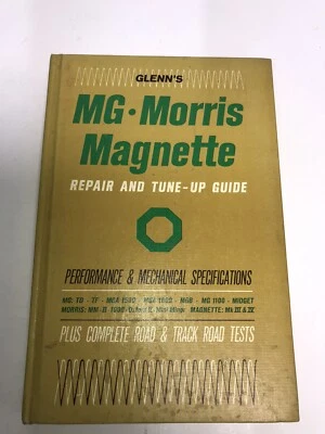 Libro manual de reparación y tude-up de Glenn’s 1950-66 MG Morris Magnette 1964 Foto 1 de 4