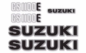 1983 Suzuki GS1100E - Red model - Decal set - Picture 1 of 1