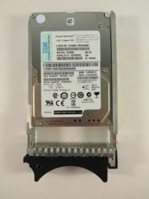 IBM P710 P720 P740 74Y6496 74Y6498 300G 15K SAS 2.5 HDD Hard Drive - Image 1 of 4