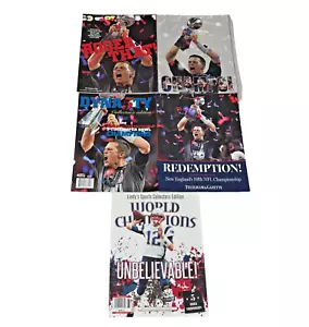 New England Patriots Super Bowl LI Lot 5 Boston Globe Roger That! Champs Only - Bild 1 von 14
