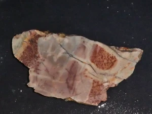 Losa de jaspe salvia roja-4" x 2" cable o exhibición, geología, - Imagen 1 de 3