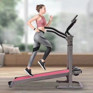 Folding Treadmill for Home LEDScreen Foldable Running Machine W/Incline - Picture 1 of 24