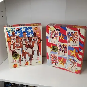 Lot of 2 1992 USA Basketball Dream Team 200 Piece Puzzles Michael Jordan No Card - Picture 1 of 7
