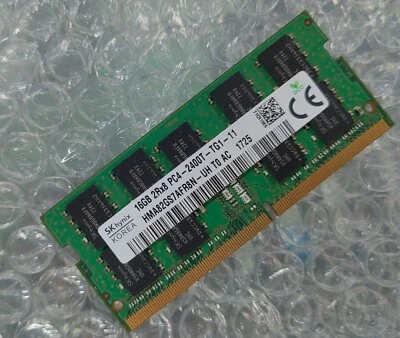SK Hynix 16GB DDR4 2400MHz Laptop ECC RAM 2Rx8 PC4-19200 for DELL HP Lenovo Acer - Image 1 of 3