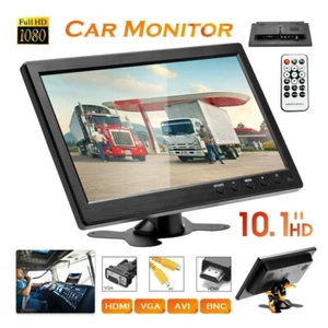 10.1" Monitor Mini telewizor Komputer Wyświetlacz PC TV Wyświetlacz CCTV BNC / AV / VGA / HDMI - Zdjęcie 1 z 7