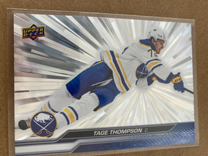 ✨	2023-24 Upper Deck Outburst Silver #17 Tage Thompson✨