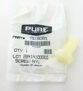 Polaris 7518085 OEM Nylon Screw 1/2"-13 x 1" Hex Cap, Qty 3 - Foto 1 di 5