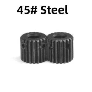 Engranaje de piñón negro 45# engranajes de acero engranaje de transmisión de motor 24 dientes 0,5 mod - Imagen 1 de 6
