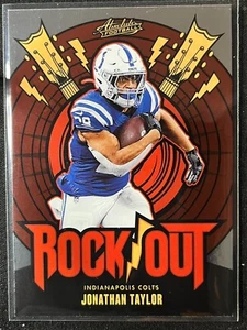 2024 Panini Absolute Rock Out SP Jonathan Taylor Colts #RO-JTR - Picture 1 of 2