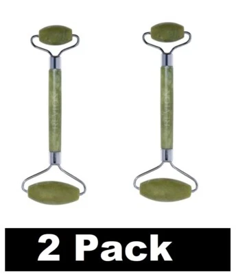 2 x REVLON BEAUTY TOOL FACIAL ROLLER COOL AND DE PUFF JADE BRAND NEW - Bild 1 von 4