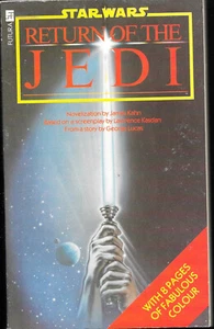 Return of the Jedi: Novel Kahn, James Futura UK Edition 1983 8 pgs color photos - Imagen 1 de 1