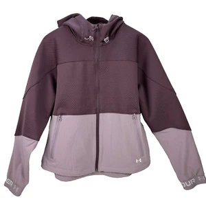 Under Armour Full-Zip Loose Light Jacket / Windbreaker, Plum Purple Women's Med - Picture 1 of 11