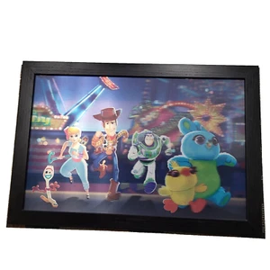 Disney Pixar Toy Story 4 Comic Walls 3D Wall Art Decor Framed - Picture 1 of 8