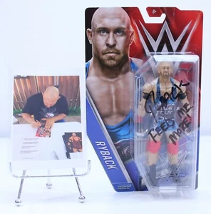 Mattel Smack Down WWE Action Figure Firmato Auto WWF WCW Wrestler Ryback MOC HTF - Foto 1 di 12
