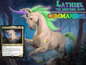 Lathiel, the Bounteous MTG EDH Commander Deck, Rough n Tough Ponies! - Picture 1 of 8