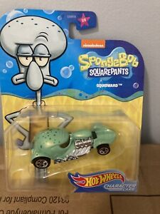 Hot Wheels Spongebob Squidward Character Car Mattel 1:64
