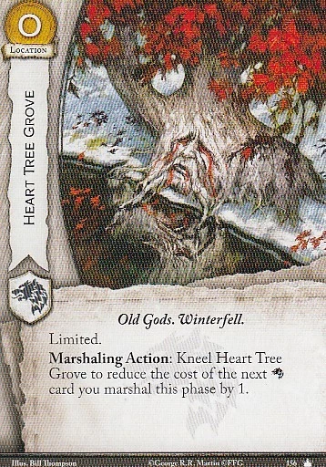 3 x Heart Tree Grove AGoT LCG 2.0 Game of Thrones Core set 156 - Image 1 of 1