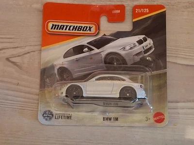 Matchbox Superfast BMW 1 M weiss OVP - Bild 1 von 2