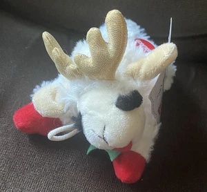 Multipet 6 Zoll Lampenhacken mit Goldgeweih mit Quietscher - Bild 1 von 1