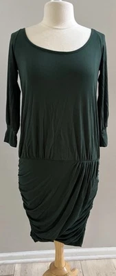 Nuevo con etiquetas Vestido Rachel Pally Noemi Verde Amazon Fruncido Pullover Elástico Jersey Talla M Foto 1 de 3