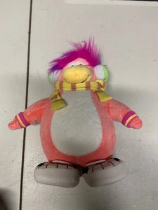 Disney Club Pinguin Serie 9 DJ Cadence rosa Plüschtier Stofftier Kopfhörer - Bild 1 von 10