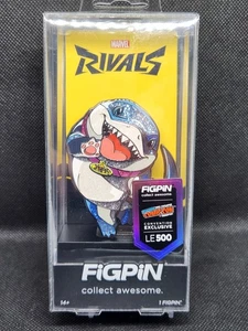 Figpin Marvel Rivals Jeff The Landshark #2127 NYCC 2025 Exclusive LE 500 In Hand - Picture 1 of 1