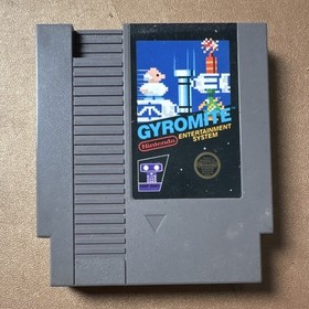 Nintendo Gyromite NES Game Cartridge Robot Series NTSC-U/C Puzzle Classic