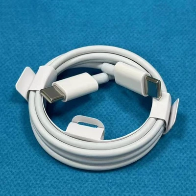 For iPhone 15 16 USB-C to USB-C Cable 60W Fast Charger Type C Charging Cord 1m - Image 1 of 4