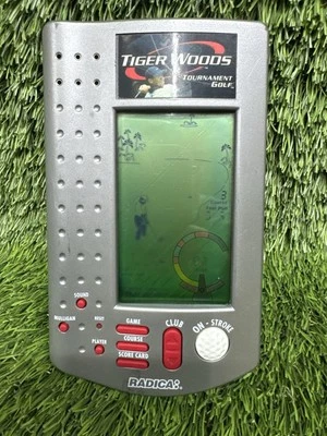 Radica Tiger Woods Tournament Golf - LCD Juego Portátil Vintage (1999) Foto 1 de 2