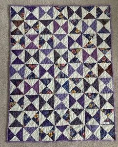 Trapunta patchwork fatta a mano - Foto 1 di 3
